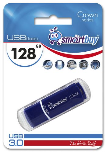  Накопитель USB 3.0 128GB SmartBuy SB128GBCRW-Bl