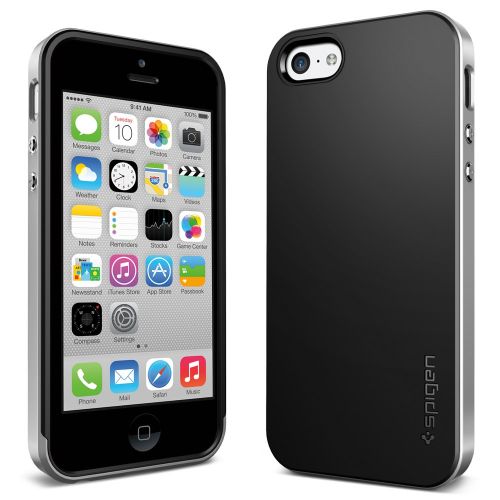 SGP Neo Hybryd Silver SGP10508 для iPhone 5C, серебристый