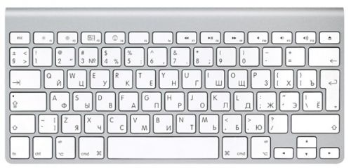  Клавиатура Apple Wireless Keyboard White Bluetooth MC184RU/B