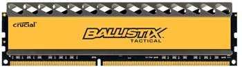  DDR3 4GB Crucial BLT4G3D1608DT1TX0CEU 1600MHz Ballistix Tactical MT/s CL8