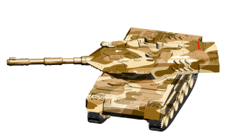  Радиоуправляемая модель танка Mixberry MGW 0572B