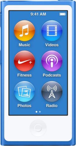  Цифровой плеер Apple iPod nano 7 16GB Blue MKN02RU/A