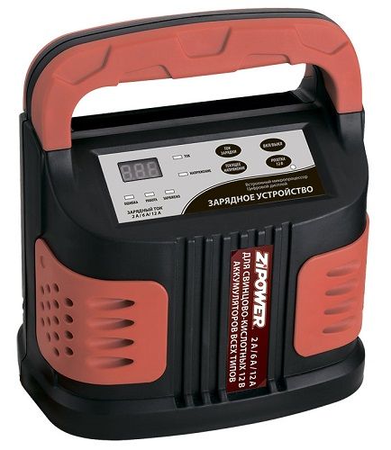  Зарядное устройство ZiPower PM 6512 Digital 6-12-24В до 120 А выход на 12В