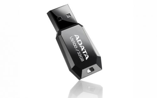  Накопитель USB 2.0 32GB ADATA AUV100-32G-RBK