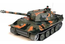  Радиоуправляемая модель танка Heng Long 3819-1 German Panther, 1:16, дым