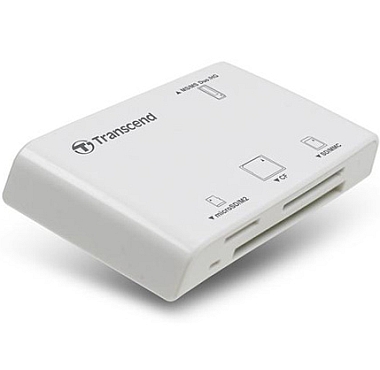  Карт-ридер внешний Transcend TS-RDP8W White