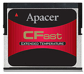  Карта памяти 8GB Apacer 81.2CD20.DE10B расширенный температурный диапазон AP-CF008GL9FS-