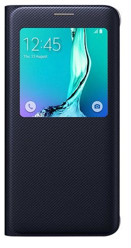  Чехол для телефона Samsung (флип-кейс) Galaxy S6 Edge Plus S View G928 темно-синий (EF-CG928PBEGRU)