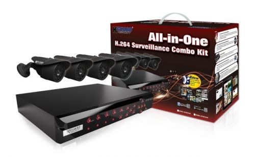  Комплект для построения системы видеонаблюдения Kguard NS801-4CW214H