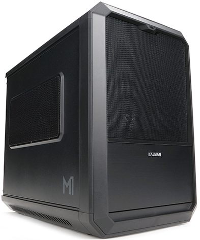 mITX Zalman ZM-M1 черный, без БП (2x120mm, USB2.0 x2 + USB3.0 x2, Audio)