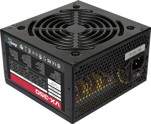  Блок питания ATX AeroCool VX-350 350W (20/24+2 SATA+2 PATA+6/8 pin, вентилятор d120мм)