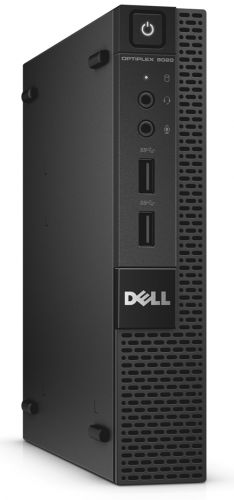  Компьютер Dell Optiplex 9020 Micro i7 4785T (2.2)/8Gb/500Gb 7.2k/HDG4600/DVDRW/Linux/клавиатура/мышь