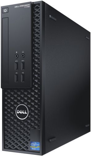  Компьютер Dell Precision T1700 SFF Xeon E3-1220v3 (3.1)/8Gb/1Tb/K420 1Gb/DVDRW/Windows 7 Professional 64 upgW8.1Pro64/клавиатура/мышь