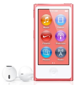  Цифровой плеер Apple iPod nano 7 16GB Pink MKMV2RU/A