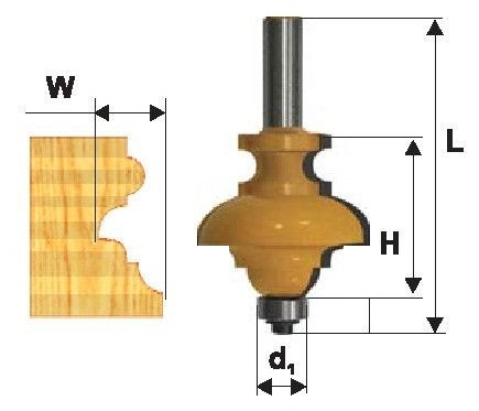  Фреза Makita D-11829