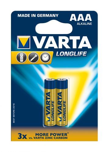 Батарейка Varta Longlife Extra AAA