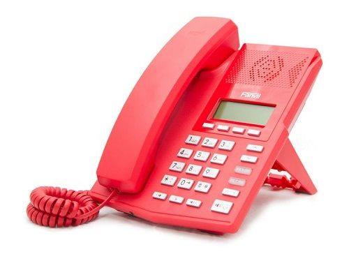  Телефон VoiceIP Fanvil X3P red