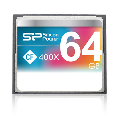  Карта памяти 64GB Silicon Power SP064GBCFC400V10 Compact Flash Card 400x