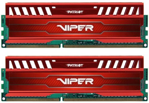  DDR3 8GB (2*4GB) Patriot PV38G160C9KRD Viper V3 PC3-12800 1600MHz CL9 1.5V Радиатор RED