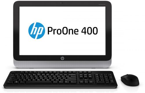  Моноблок 19.5&#039;&#039; HP ProOne 400 i5 4570T/4Gb/1Tb 7.2k/DVDRW/Free DOS/WiFi/BT/клавиатура/мышь