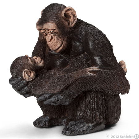  Игровая фигурка Schleich 14679 Шимпанзе, самка