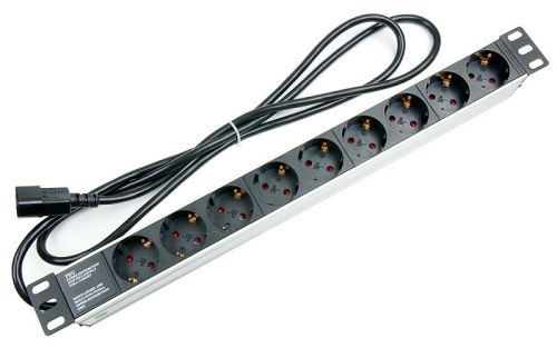  Блок розеток 19, 9 розеток Cabeus PDU-9P-2IEC