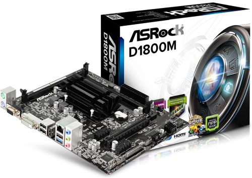  Материнская плата ASRock D1800M