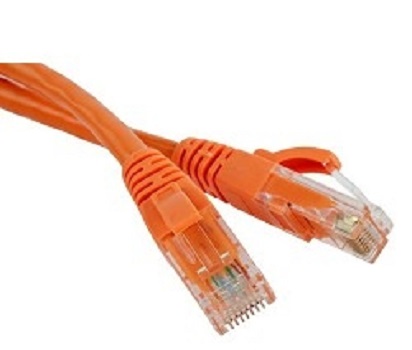  Кабель патч-корд UTP 6 кат. 3м. Hyperline PC-LPM-UTP-RJ45-RJ45-C6-3M-LSZH-OR