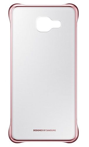  для телефона Samsung (клип-кейс) Galaxy A5 (2016) Clear Cover розовый/прозрачный (EF-QA510CZEGRU)
