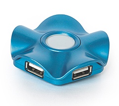 Разветвитель USB 2.0 Konoos UK-03
