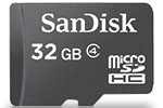  Карта памяти 32GB SanDisk SDSDQM-032G-B35 microSDHC Class 4