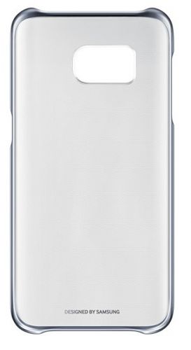  для телефона Samsung EF-QG930CBEGRU (клип-кейс) для Galaxy S7 Clear Cover черный/прозрачный