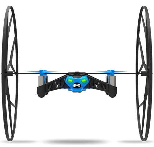  Радиоуправляемая модель квадрокоптера Parrot ROLLING SPIDER Blue EU3