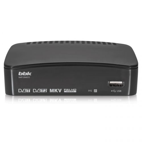  Ресивер цифровой телевизионный DVB-T2 BBK SMP129HDT2
