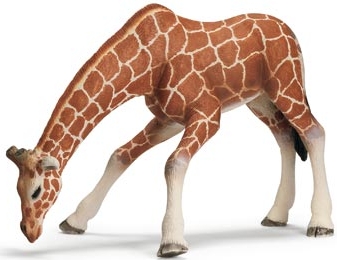  Игровая фигурка Schleich 14390 Самка жирафа, пьет