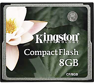  Карта памяти 8GB Kingston CF/8GB