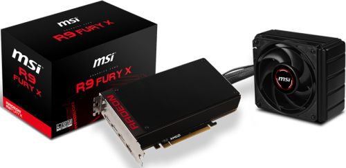  PCI-E MSI R9 Fury X 4G Radeon 4GB HBM 4096 bit 1050MHz HDMI/DisplayPort x 3 RTL