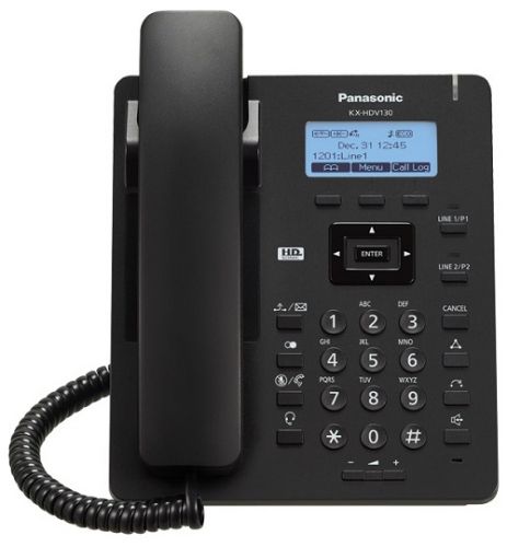  Телефон SIP Panasonic KX-HDV130RUB