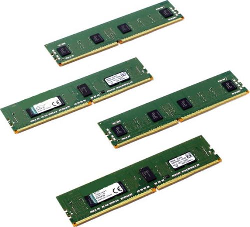 Модуль памяти DDR4 16GB (4*4GB) Kingston KVR21R15S8K4/16 PC4-17000 2133MHz ECC Reg CL15 1.2V SR