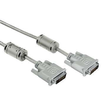  Кабель интерфейсный DVI-DVI HAMA 25M/25M