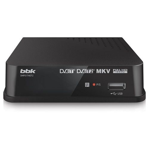  Ресивер цифровой телевизионный DVB-T2 BBK SMP017HDT2