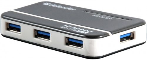  Разветвитель USB 3.0 Defender QUADRO Quick