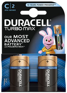  Батарейка Duracell LR14 Turbo MAX