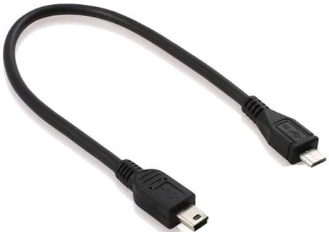  Кабель интерфейсный USB 2.0 Greenconnect Micro USB / Mini 5pin