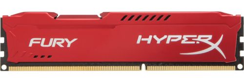  DDR3 8GB Kingston HX316C10FR/8 HyperX Fury Red Series PC3-12800 1600MHz CL10 1.5В Радиатор