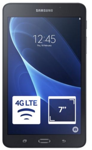 Samsung Galaxy Tab A SM-T285 LTE 8Gb Black (1.3) 4C, RAM1.5Gb, ROM8Gb 7" TFT 1280x800, 4G, WiFi, BT, 5Mpix, 2Mpix, GPS, Android 5.1, черный,