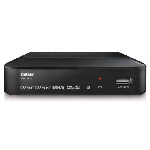  Ресивер цифровой телевизионный DVB-T2 BBK SMP018HDT2