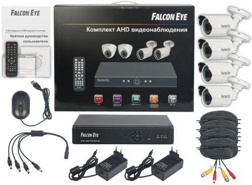  Комплект видеонаблюдения Falcon Eye FE-104AHD-KIT ДАЧА