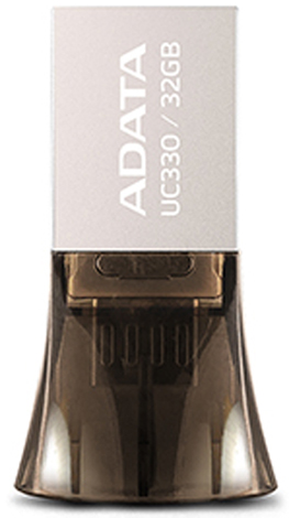  Накопитель USB 2.0 32GB ADATA AUC330-32G-RBK