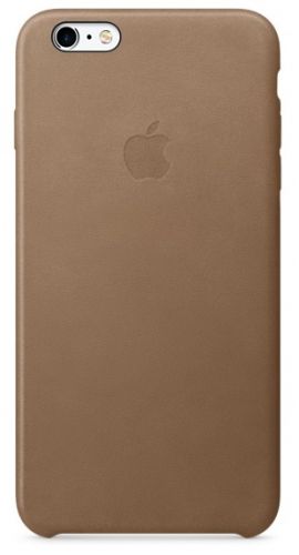  кожаный Apple iPhone 6S Plus Leather Case Brown (MKX92ZM/A)